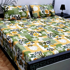 Cotton Satin King Size Bed Sheet STN 020