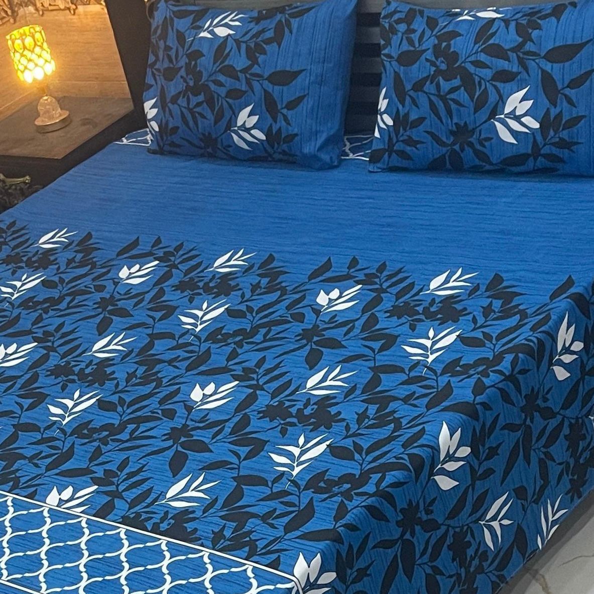 Cotton Satin King Size Bed Sheet STN 047