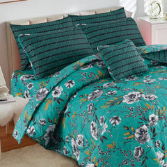 7 Pcs Comforter Set King Size Design KCC 76